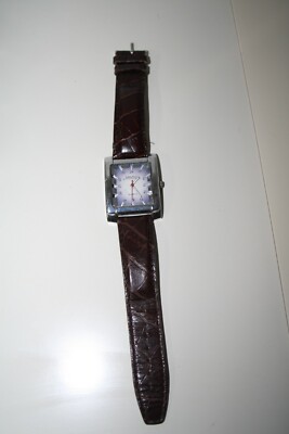 Mavelli Damen Armbanduhr Quarz Edelstahl Leder Armband