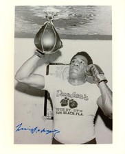LUIS EL FEO RODRIGUEZ SIGNED AUTOGRAPHED 8x10 PHOTO CUBA WELTERWEIGHT PSA/DNA