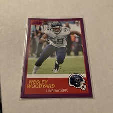 2019 Score #76 Wesley Woodyard Purple Parallel Titans