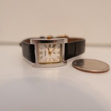 Fossil F2 ES 9303 Ladies watch Black Leather Strap