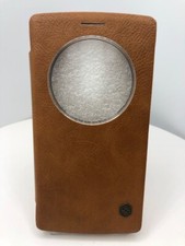 FUNDA CARTERA CUERO MARRÓN PARA LG G4 BEAT 2015 (H735, HT36)