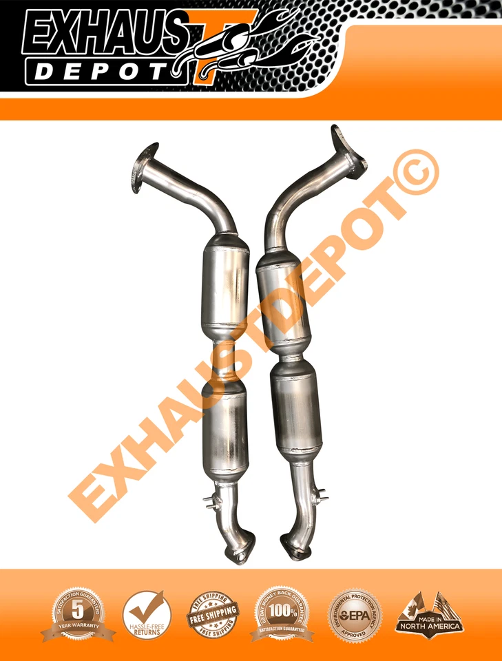 SE ADAPTA A:98-05 JUEGO CATALÍTICO IZQUIERDO Y DERECHO LEXUS LX470/98-05 TOYOTA LAND CRUISER 4,7 L Foto 3 de 4