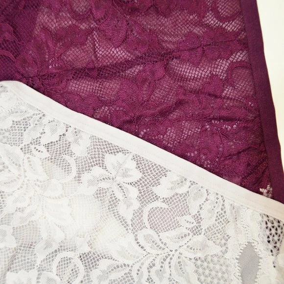 Новый с Ярлыками набор из 4 Ambrielle плюс мягкий цветочный кружева сетки назад хипстер трусики XXL/9 - Изображение 2 из 4