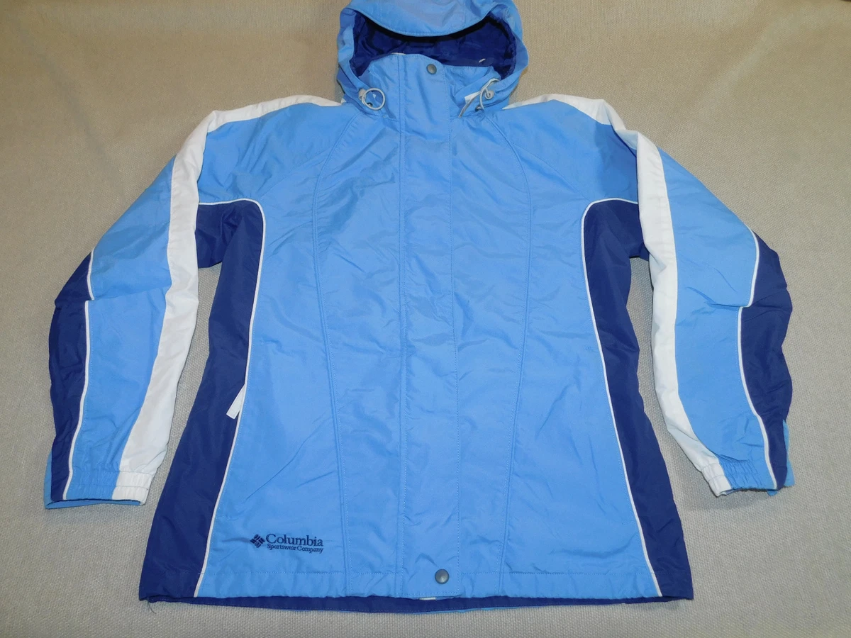 Chaqueta Nieve COLUMBIA con capucha azul