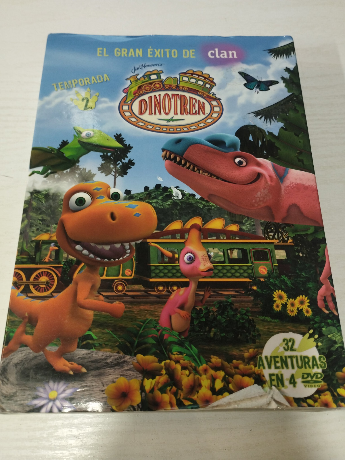 DINOTREN Second Season 2 Complete - 4 X DVD Spanish English Region 2 Am