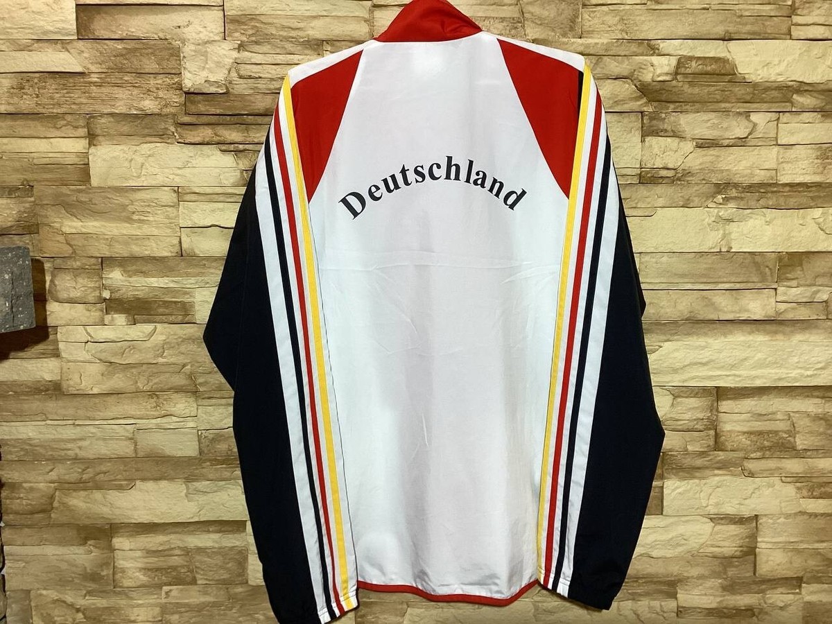 GERMANY 2007 2008 OLYMPIC FOOTBALL SOCCER TRACK JACKET ADIDAS Sz M