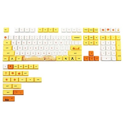 Autumn Rhyme XDA Profile Keycaps PBT Dye Sublimation for Mechanical Keyboards