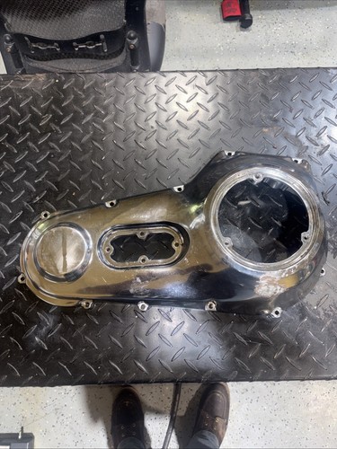 Harley OEM 1989-1993 Softail Dyna Outer Primary Cover Chrome 60506-89A