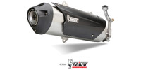 Kompletter Auspuff Mivv Inox Racing Urban FüR Piaggio Beverly 125 2010-2012