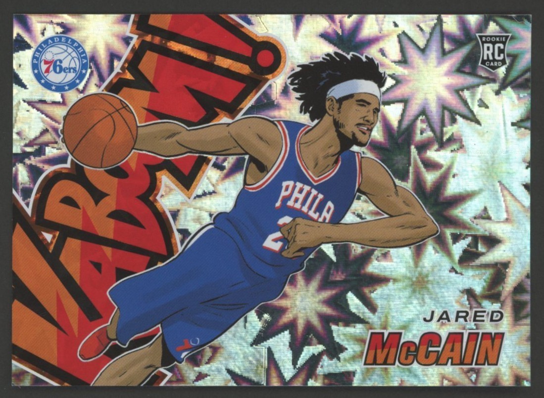 2024-25 Revolution Kaboom! Horizontal #21 Jared McCain 76ers RC Rookie SSP