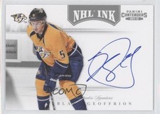 2011-12 Panini Playoff Contenders NHL Ink Blake Geoffrion #32 Auto 0a1