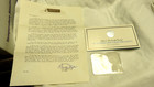 Franklin Mint Collector Society Membership Card & Medal - 1975 Sterling Silver — photo 1