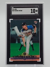 SHOHEI OHTANI 2016 BBM BASEBALL 1ST VERSION #029 FIGHTERS SGC 10 Q5559