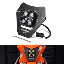 NICECNC LED Lamp Headlight For KTM 150-500 EXC EXCF XCW XCF-W XW-F 2024-2025