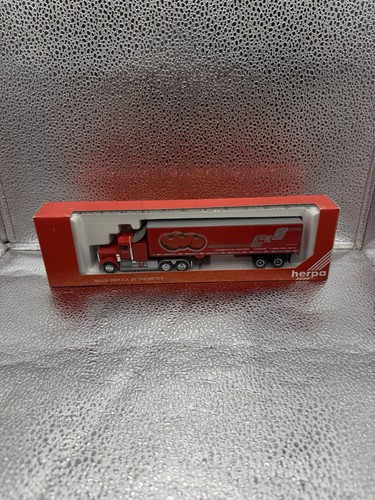 HERPA #6198 Kenworth cabina para dormir de 10 ruedas con remolque de caja de 40' "C & S" Canadá 1:87 | Zustand: New