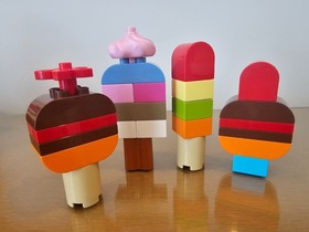 😋Lego Duplo  Creative Ice Cream Dessert Popsicle Treats Many Extras🤩
