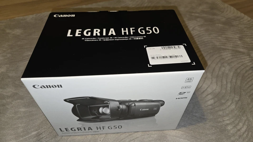 Canon Legria HF G50 Ultra HD 4K Camcorder - Bild 2 von 4
