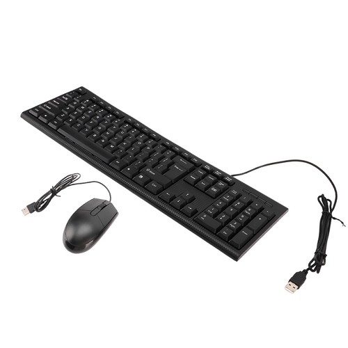 Cmk858 Usb Keyboard And Mouse Set 104 Keys Computer Keyboard 1600Dpi Mouse Set - Picture 10 of 24
