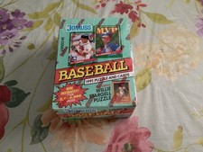 1991 Donruss Series 2 wax box factory sealed puzzle & cards