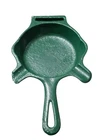 Griswold Erie PA Cast Iron Ashtray Match Holder Green Rare Variant MCM Rustic