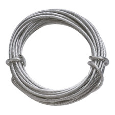 Picture Hanging Wire Stainless Steel 9' 30Lb,Silver