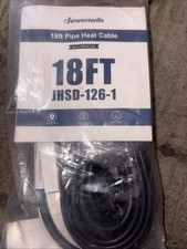 DEWENWILS 18 ft Heat Cable for Pipe Freeze Protection Cable Build in Thermostat