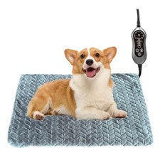 Pet Heating Pad for Dog Cat Temperature Adjustable Dog Cat Bed Warmer Pad wit...