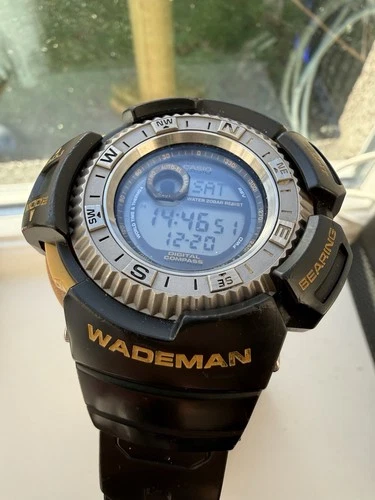 Vintage Casio G-Shock WademanDW-9800 Japan Rare Collectors DigitalWatch