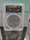 2022 W Silver Eagle 1oz PCGS MS70 FS Legends of Life Nate Archibald Hand Signed