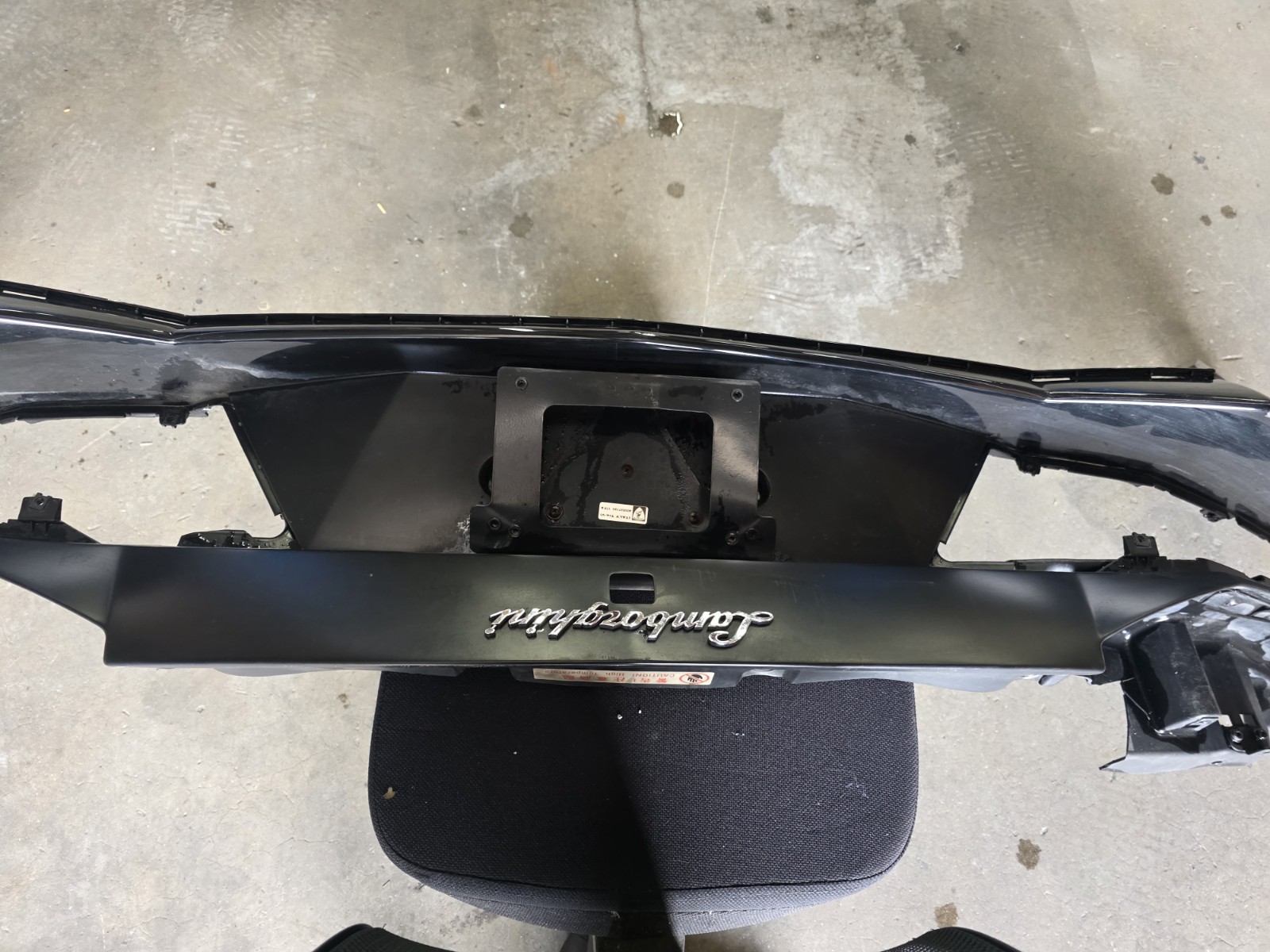 LAMBORGHINI AVENTADOR LP740 S REAR BUMPER OEM