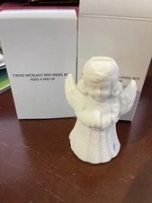 NEW Cross Necklace with Angel Keepsake Box – Gift Set