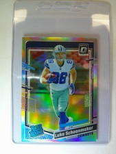 2023 Panini Donruss Optic - Rated Rookie Luke Schoonmaker #227 Holo Prizm (RC) 
