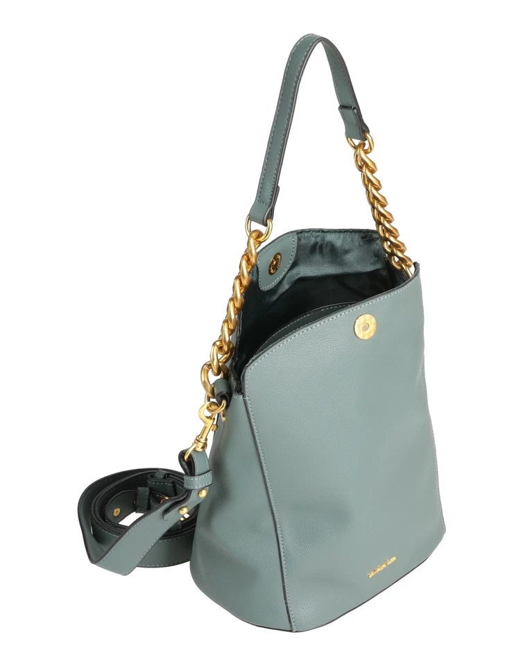 UVP204€ GATTINONI ROMA Bucket Bag PU Leder abnehmbarer Riemen Magnetverschluss - Bild 3 von 4