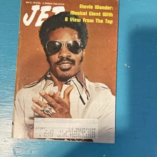 Vintage Jet Magazine May 8 1974, Singer Stevie Wonder