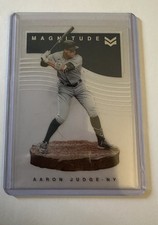 2021 Panini Magnitude Aaron Judge #10 acetate card