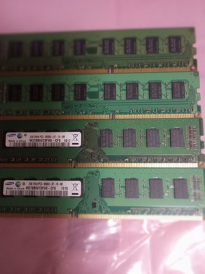 Samsung 2GB 2Rx8 PC3-8500U DDR3-1066 DIMM Desktop Memory RAM M378B5673FH0-CF8