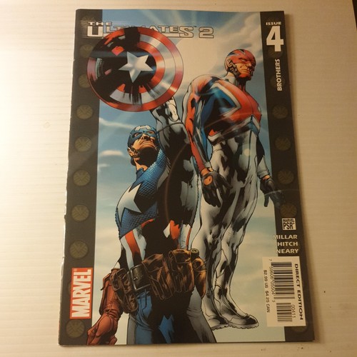 The Ultimates 2 #4  series (Marvel Comics) 2005 Millar, Hitch, Neary VFN/NM