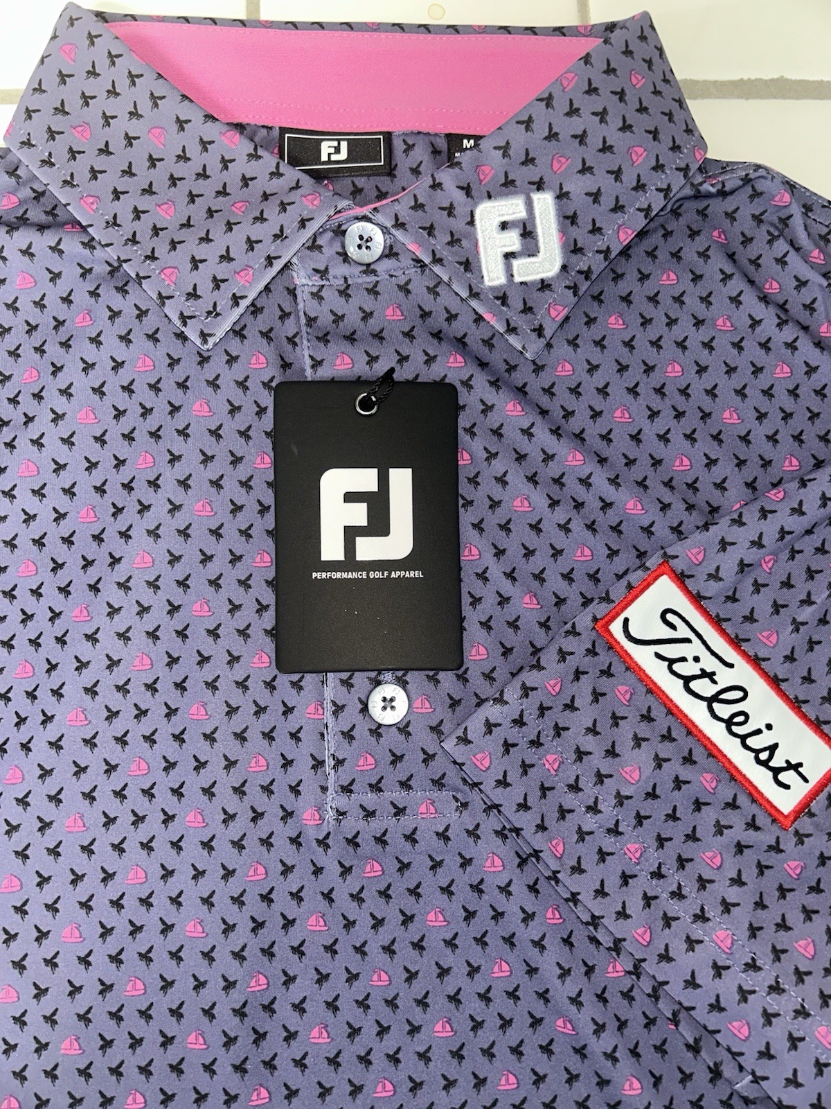 Shirt Mens Medium Regular Fit Purple