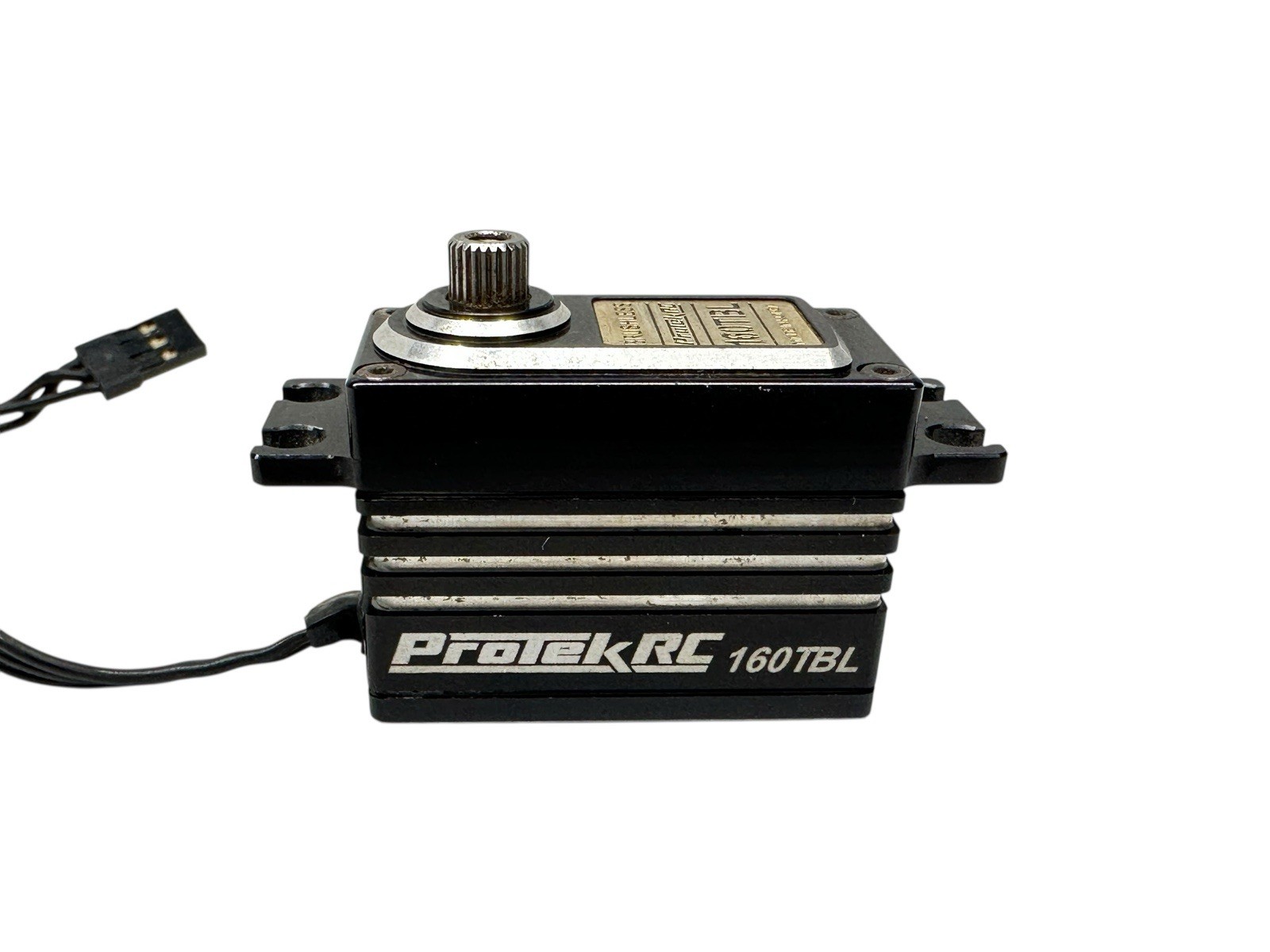 Protek RC 160TBL Black Label Low Profile High Torque Brushless HV Servo #16752