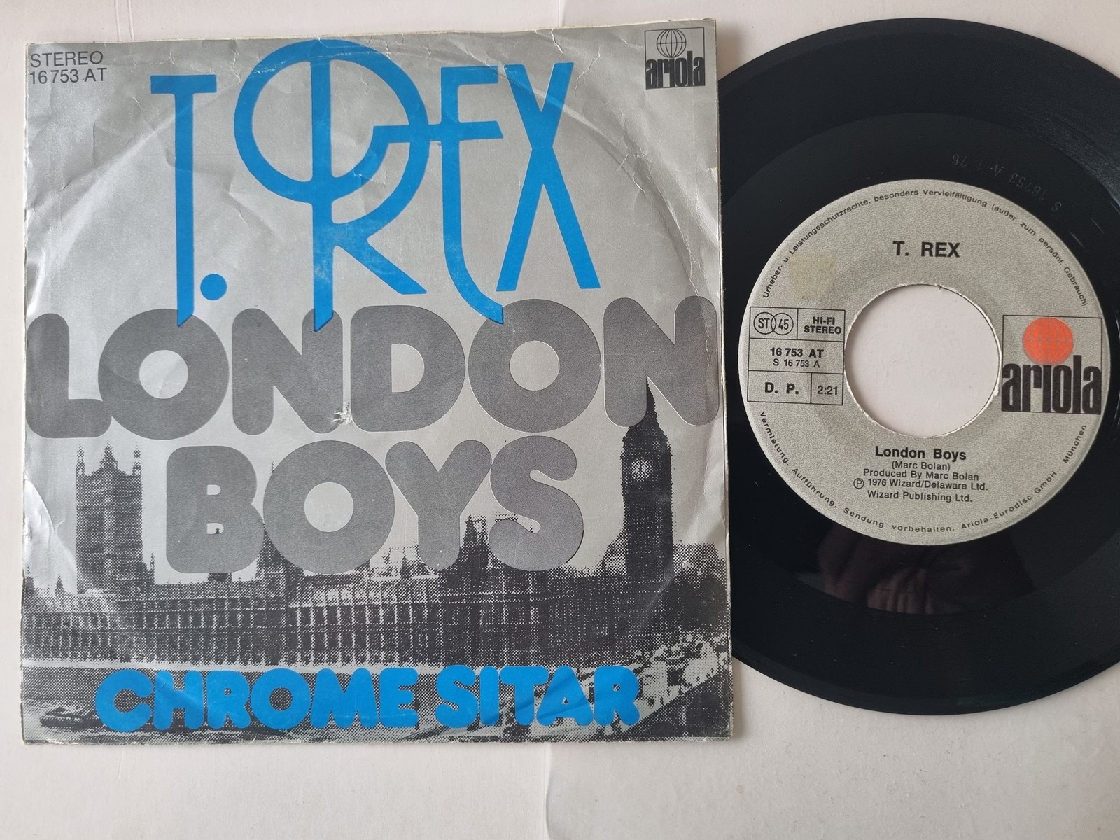 T. Rex - London Boys 7'' Vinyl Germany