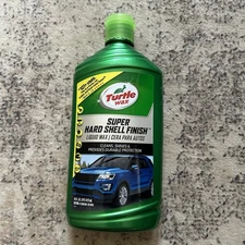 Turtle Wax T123R Super Hard Shell Liquid Car Wax 16oz Bottle