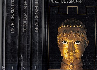 Die Zeit der Staufer. Geschichte - Kunst - Kultur. (5 Bde, so kom