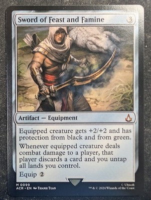 Sword of Feast and Famine - UB: Assassin's Creed (MTG)