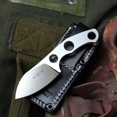 Giant Mouse GMF1-F Fixed Knife 2.63'' Bohler M390 Steel One-Piece Construction