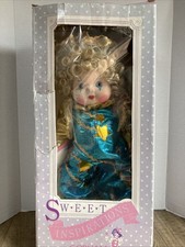 VNTG Soft Clown Doll  19” Tall Gotham Sweet Inspirations 1986 Blueberry Swirl 