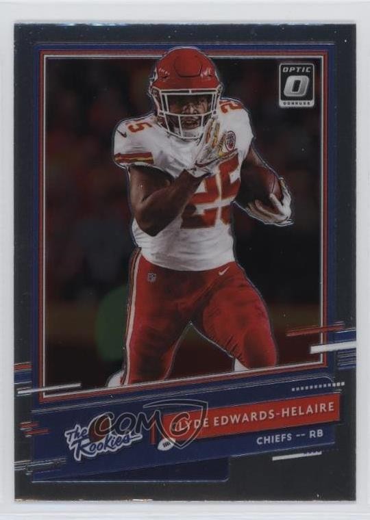 2020 Panini Donruss Optic The Rookies Clyde Edwards-Helaire #TR-CEH 0a3