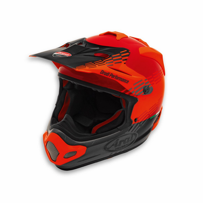Ducati Arai Desmo MX Evo Rot Offroad Cross Enduro Helmet NEU 2026