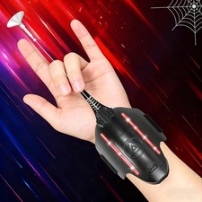 LED Dual Mode Spider Web Shooter Toy Launcher with Magazine and Upgraded LED