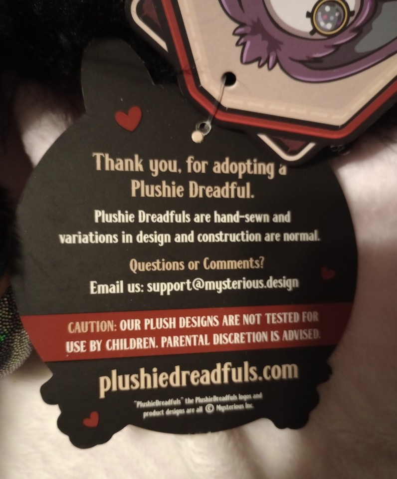 Plushie Dreadfuls Dissociation Rabbit Plush Toy with og Tags | eBay