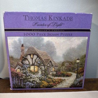 CHANDLER'S COTTAGE Thomas Kinkade 1000 Piece Puzzle Ceaco 2005 Sealed NEW